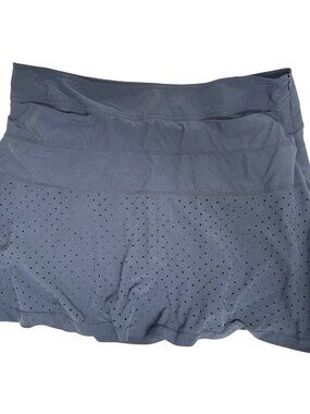 Chase54 Womens Golf Skort Perforated Black 14